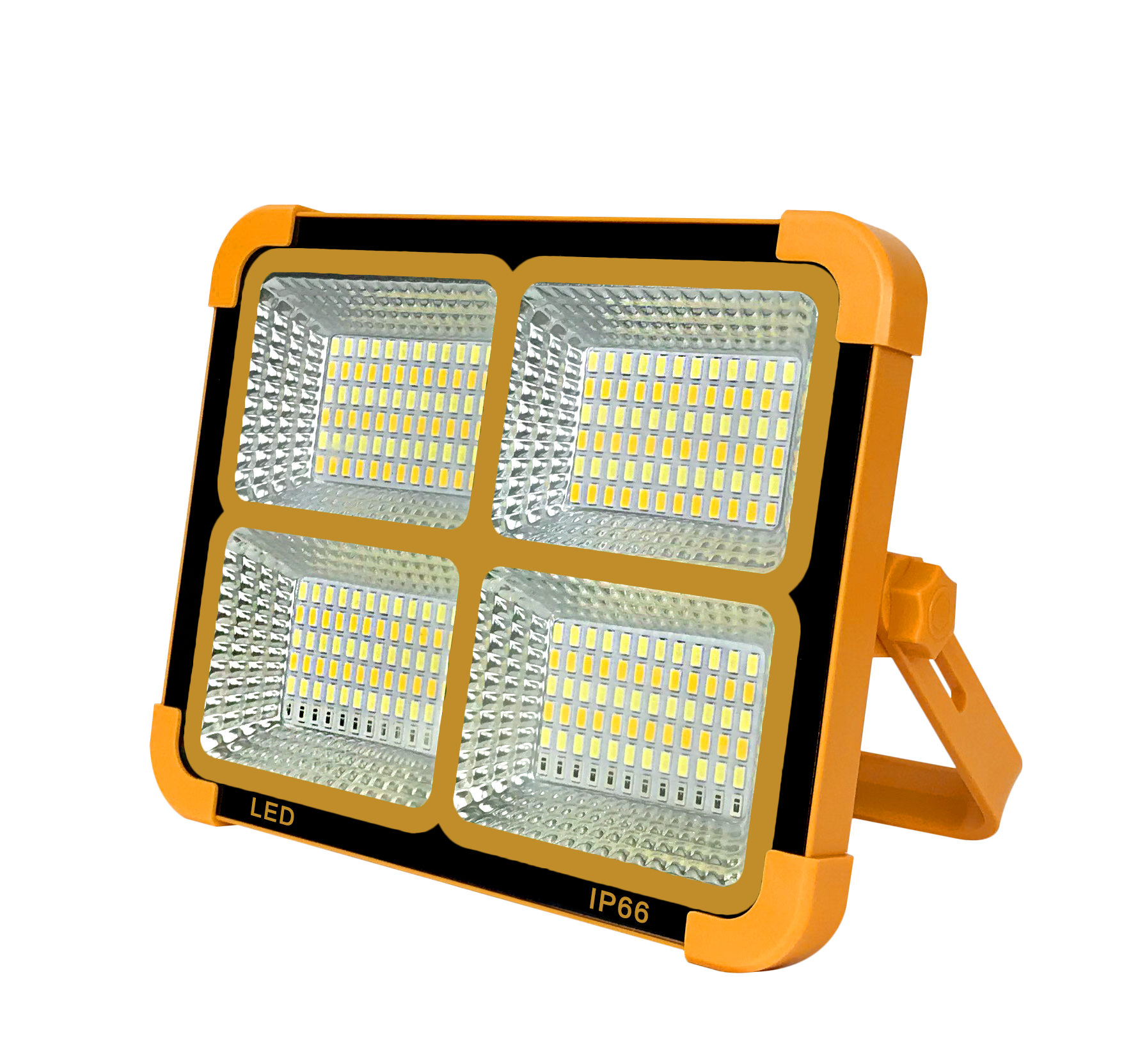 太阳能一体化投光灯-小黄灯(图1)